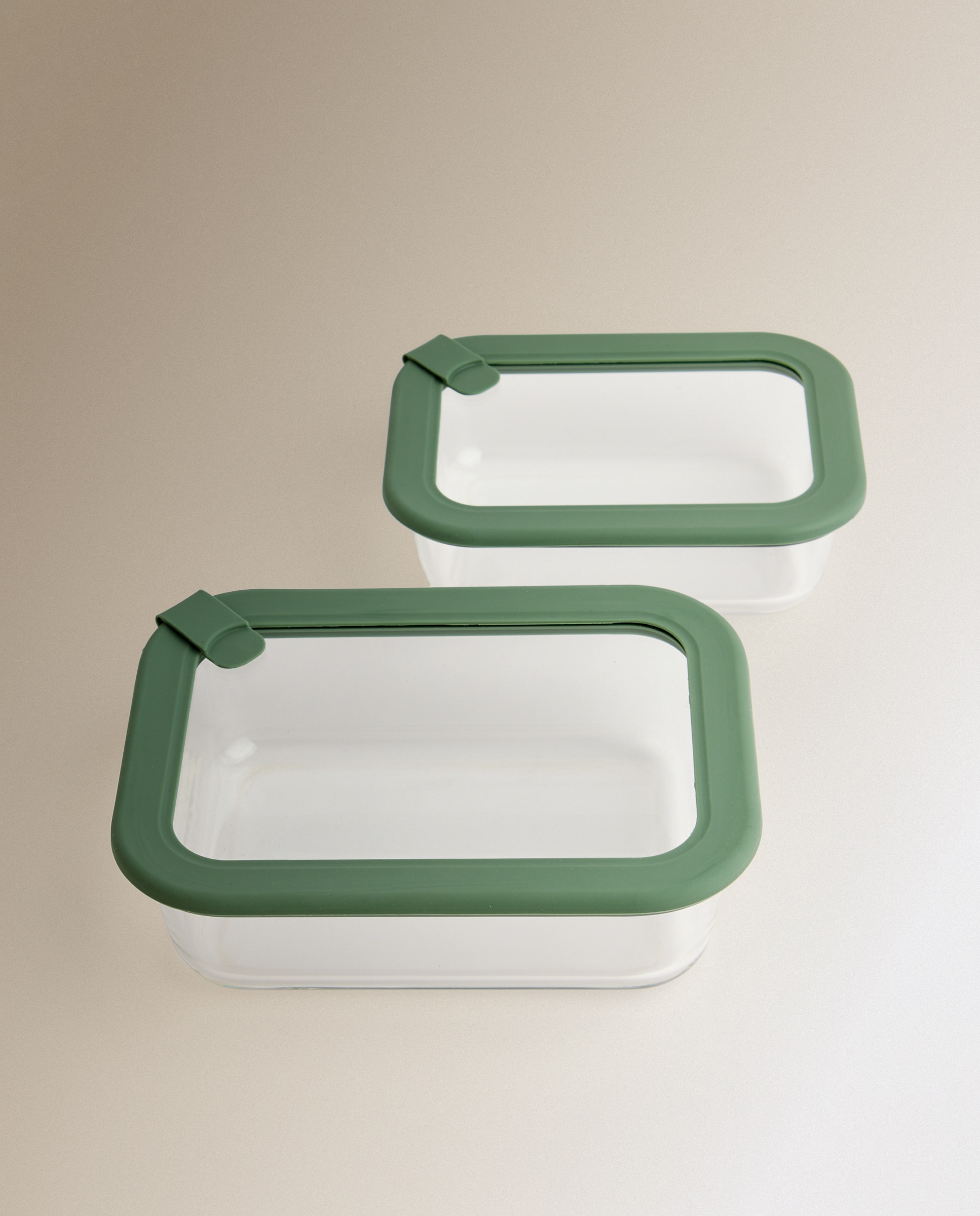 Recipiente Hermético de Vidro Retangular Mint Transparente-5