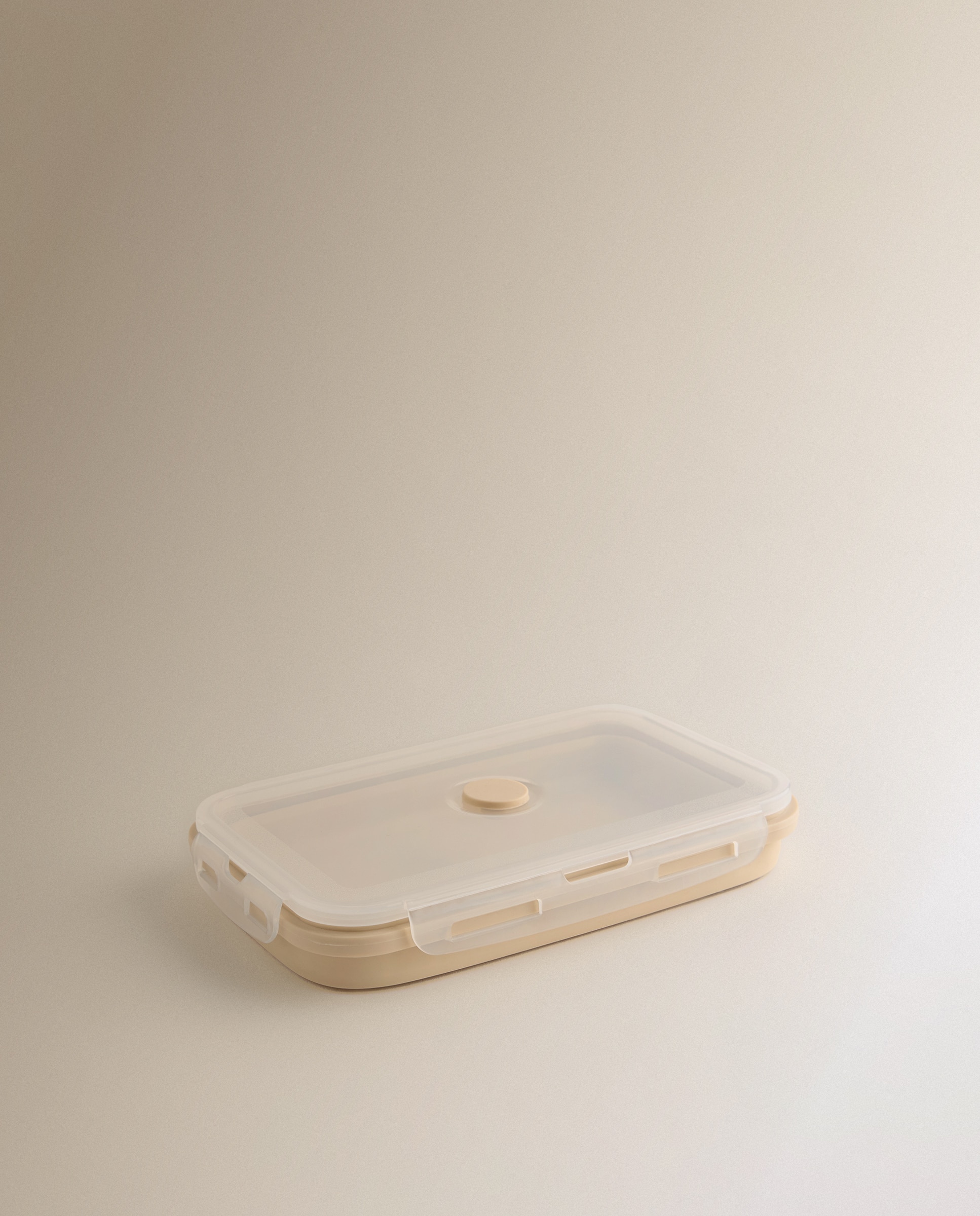 Hermético dobrável de silicone Transparente-1