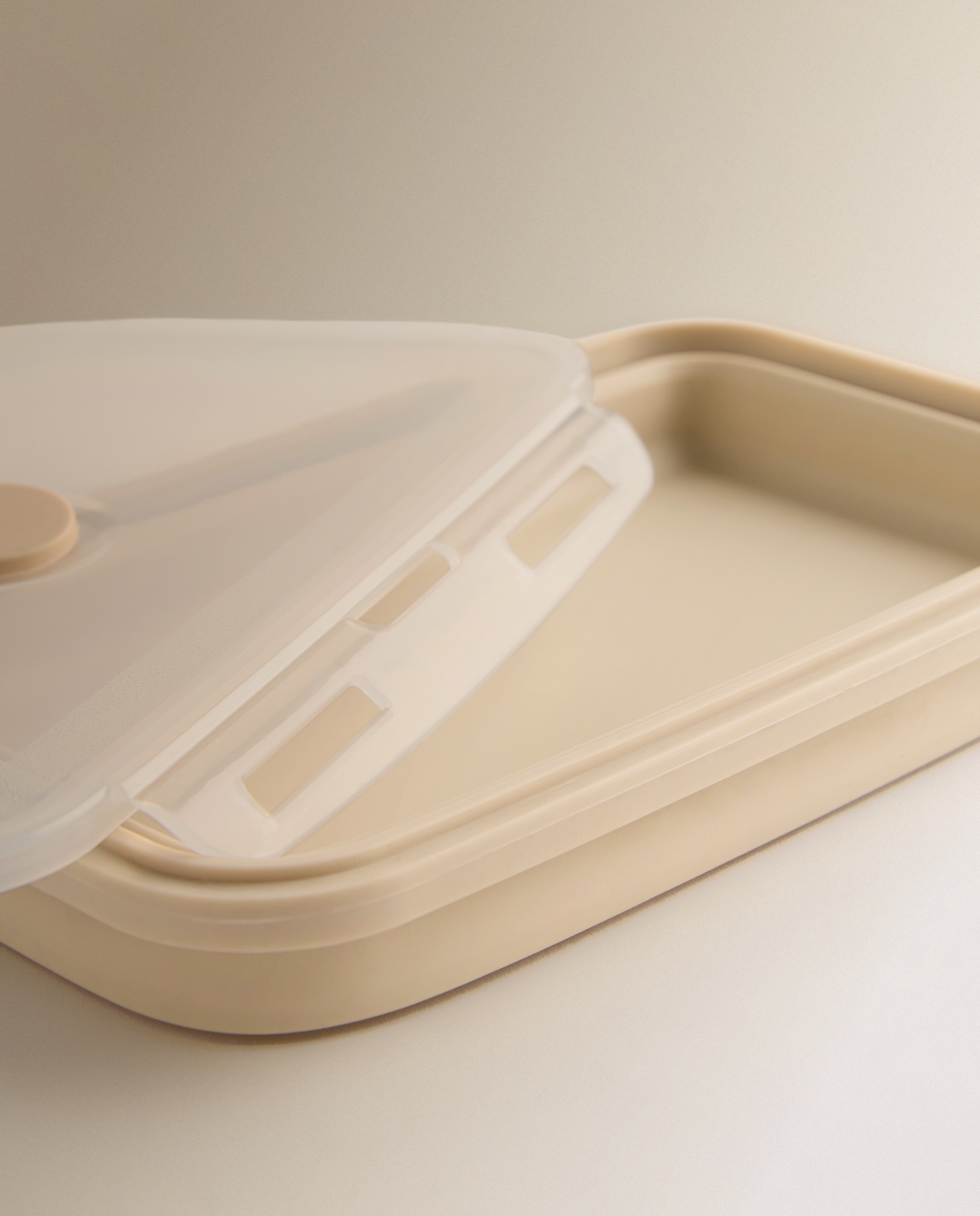 Hermético dobrável de silicone Transparente-3