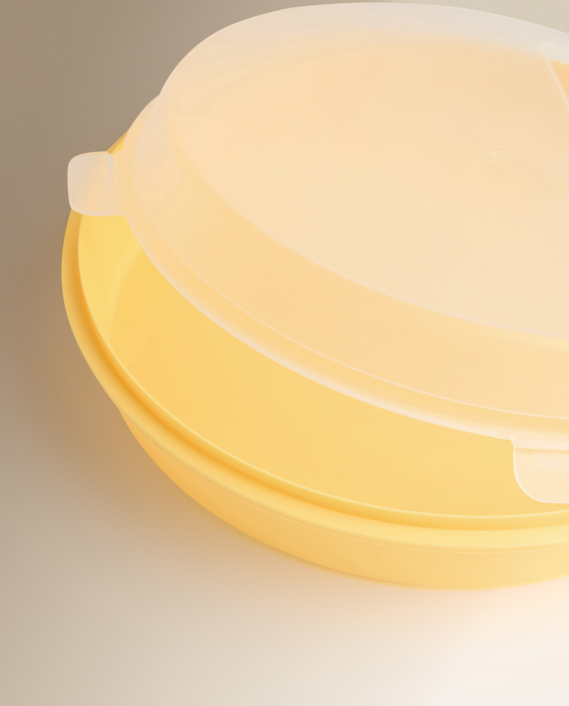 Recipiente Porta-Tortilhas Amarelo-2