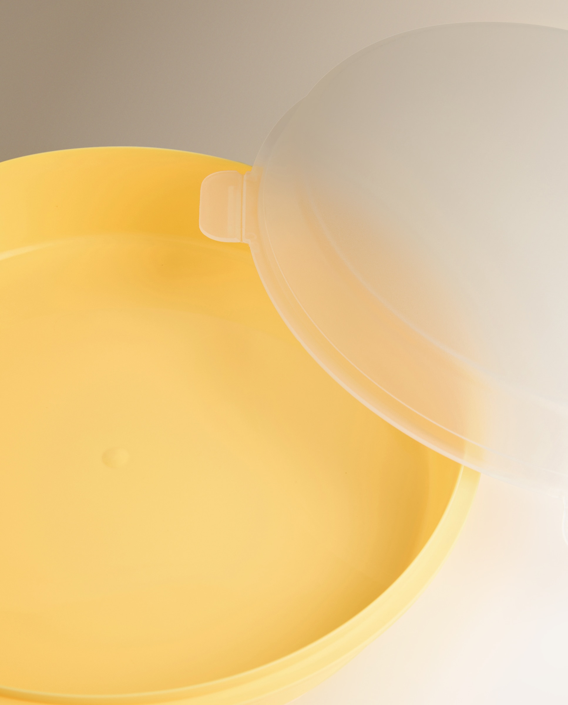 Recipiente Porta-Tortilhas Amarelo-3