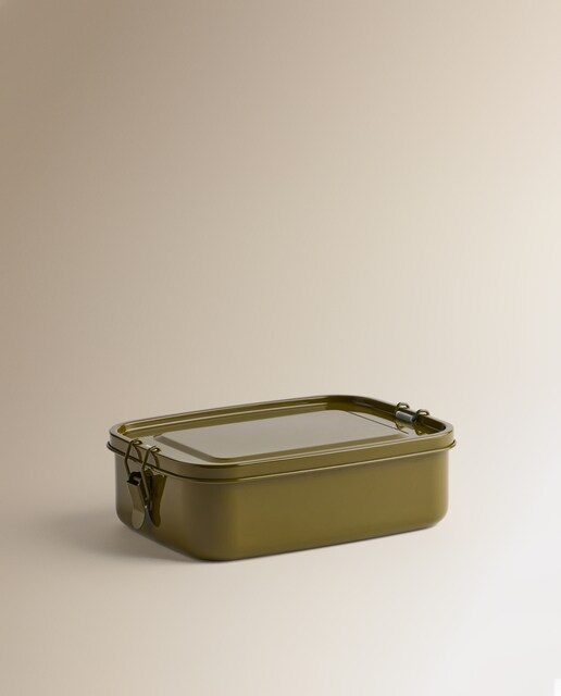 Hermético rectangular de acero Green Outing