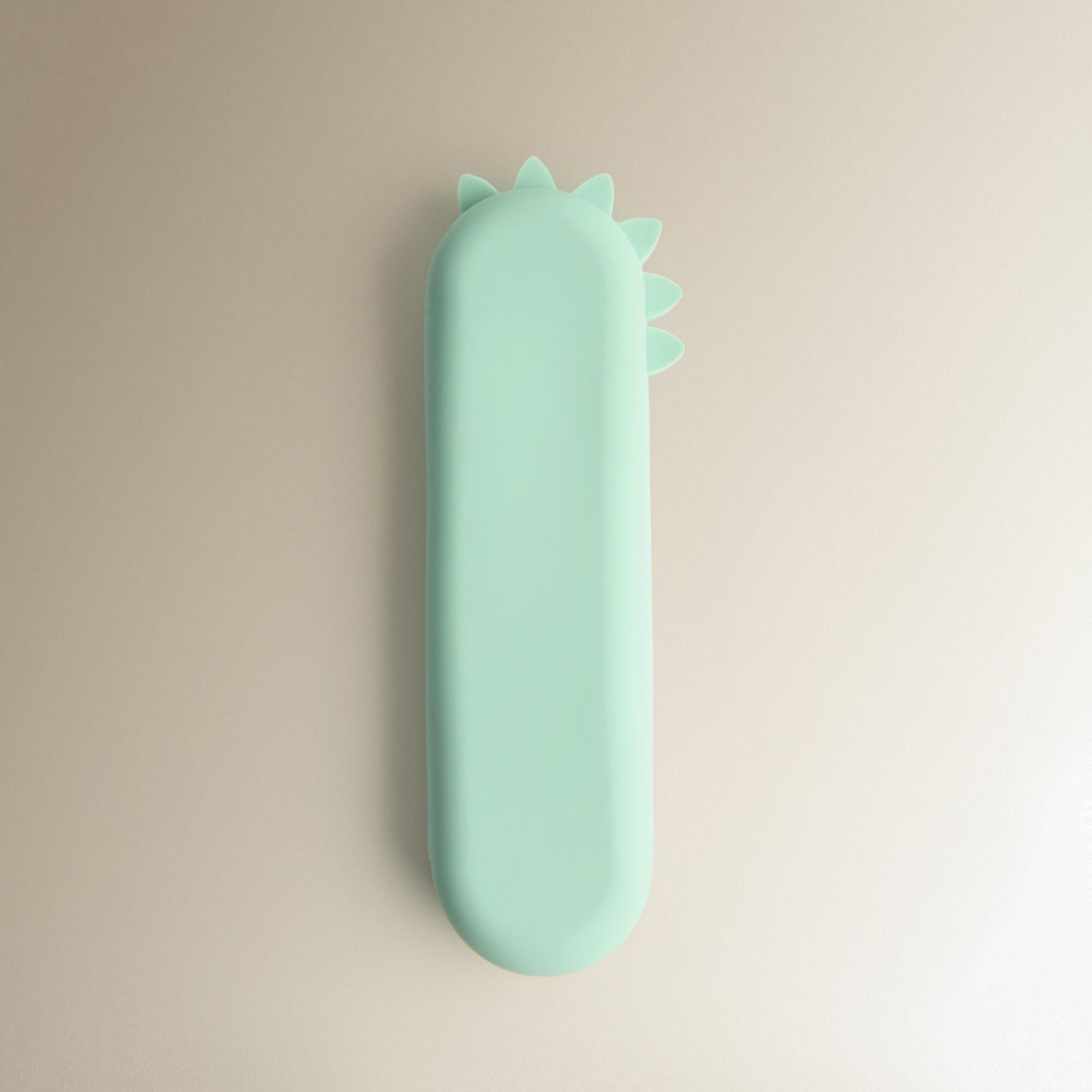 Conjunto de 3 Talheres Infantis Dino Azul-8