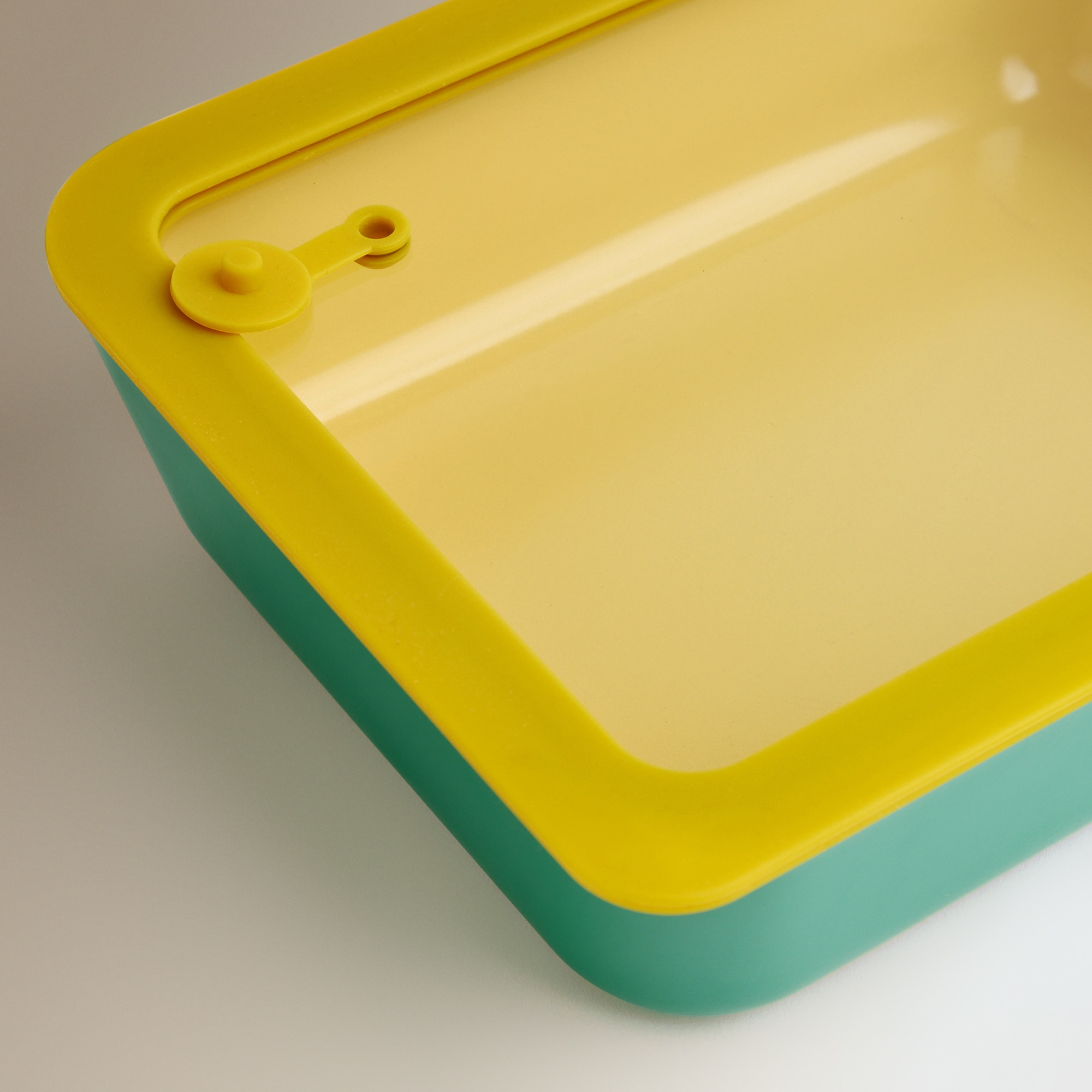 Recipiente Hermético de Vidro Market - 1,4 L Verde-2