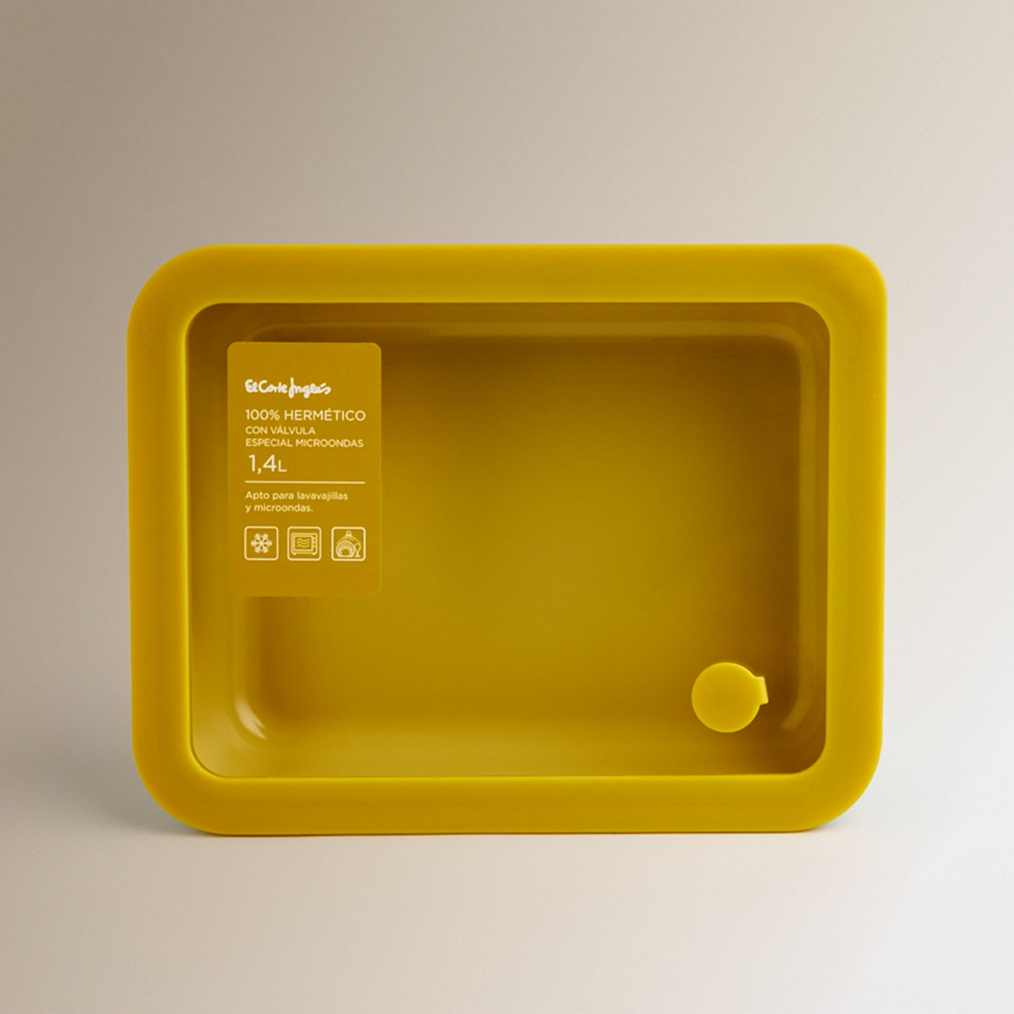 Recipiente Hermético de Vidro Market - 1,4 L Verde-4