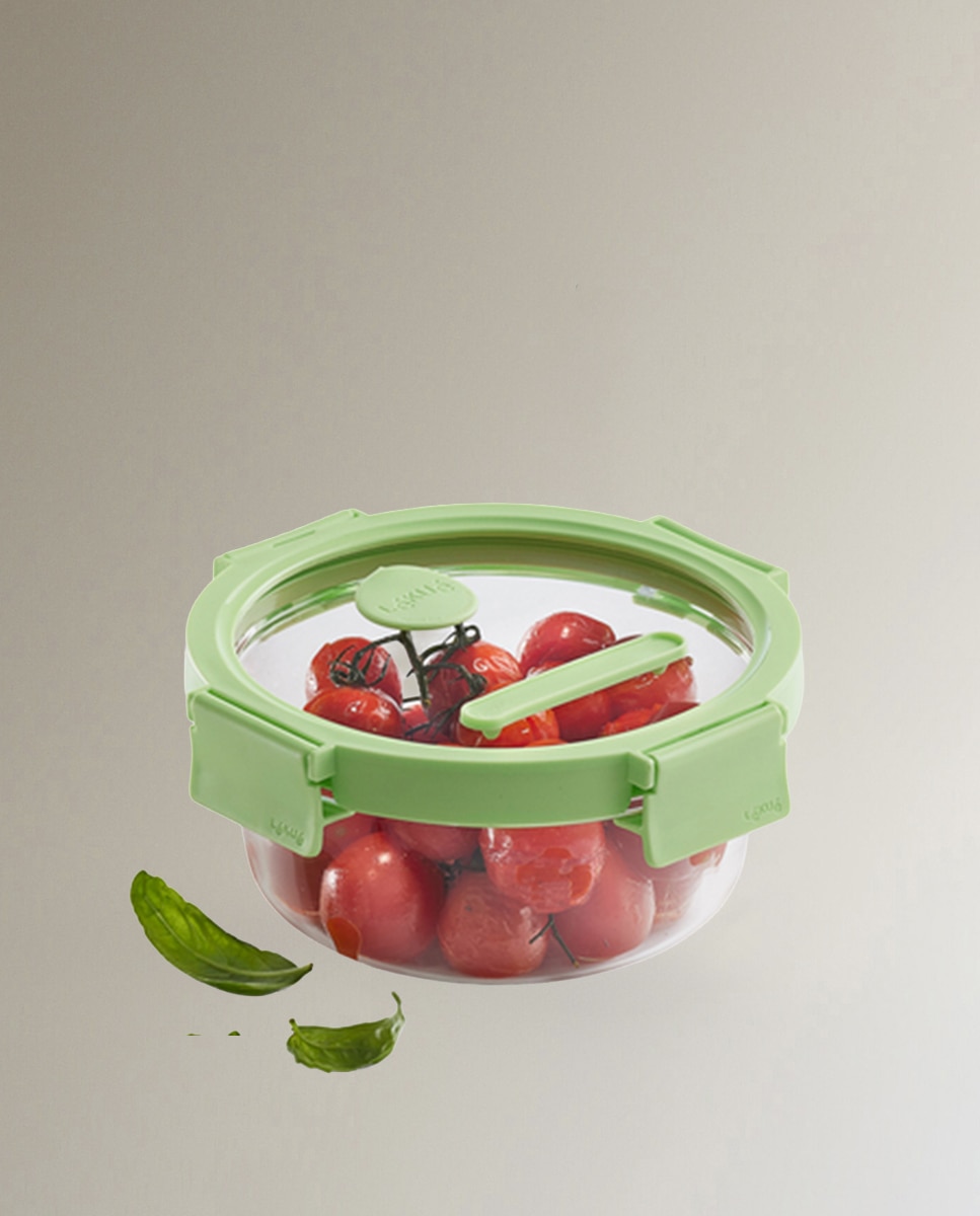 Recipiente hermético 650 ml redondo Green Lékué - Verde Verde-3