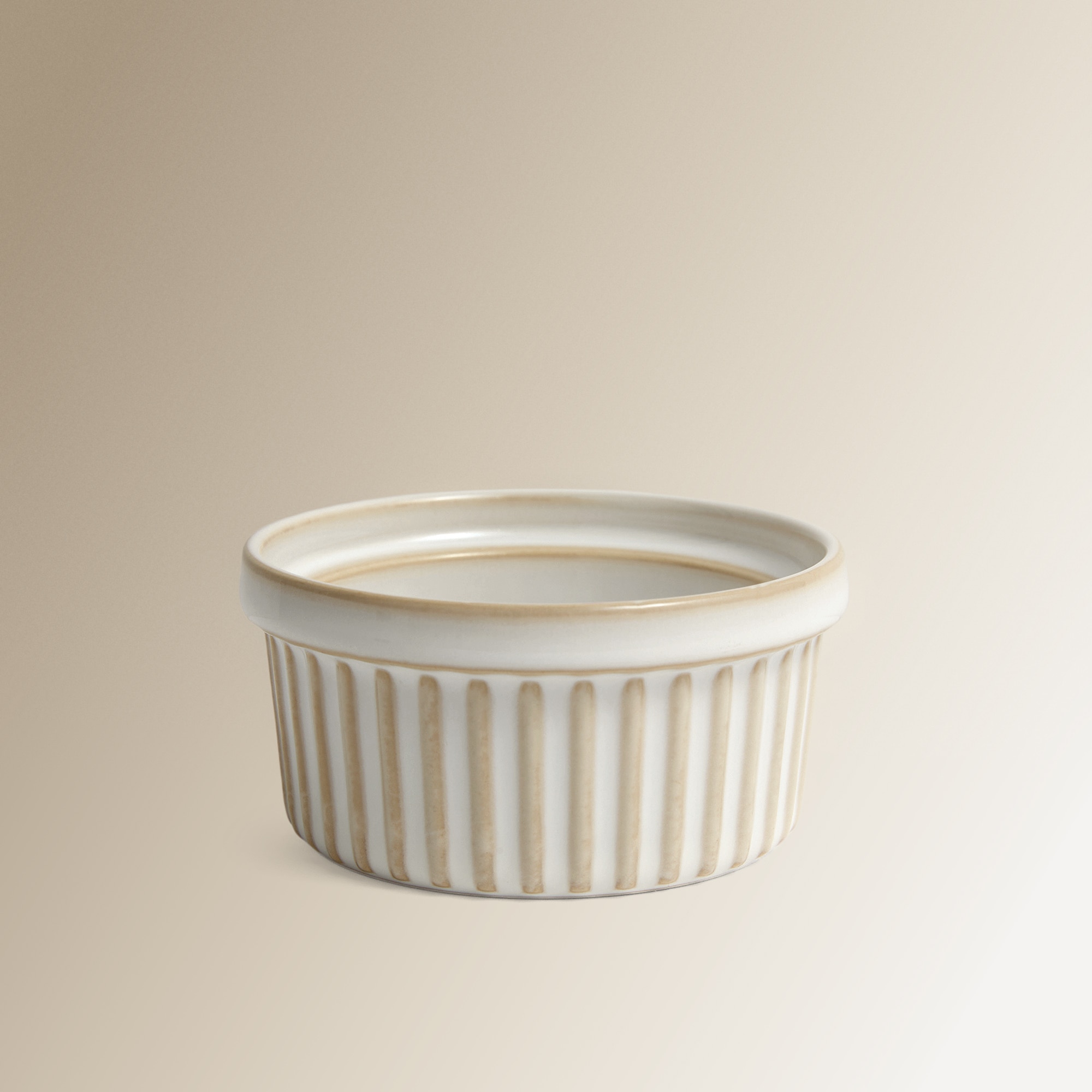 Ramequim de Cerâmica Rome Bege-1