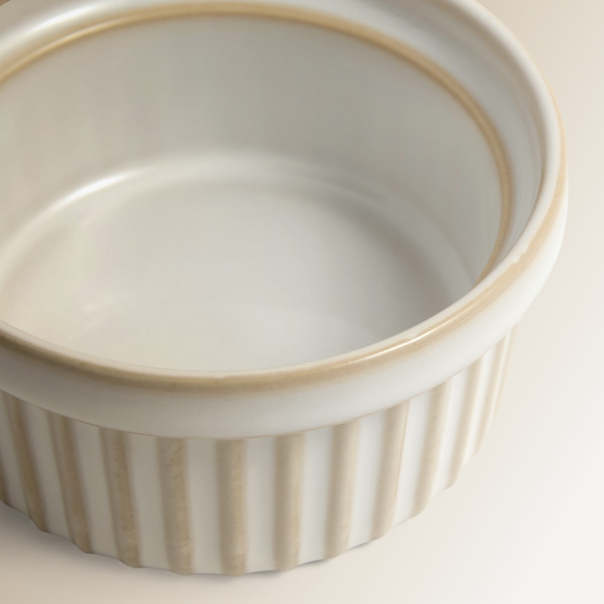 Ramequim de Cerâmica Rome Bege-2