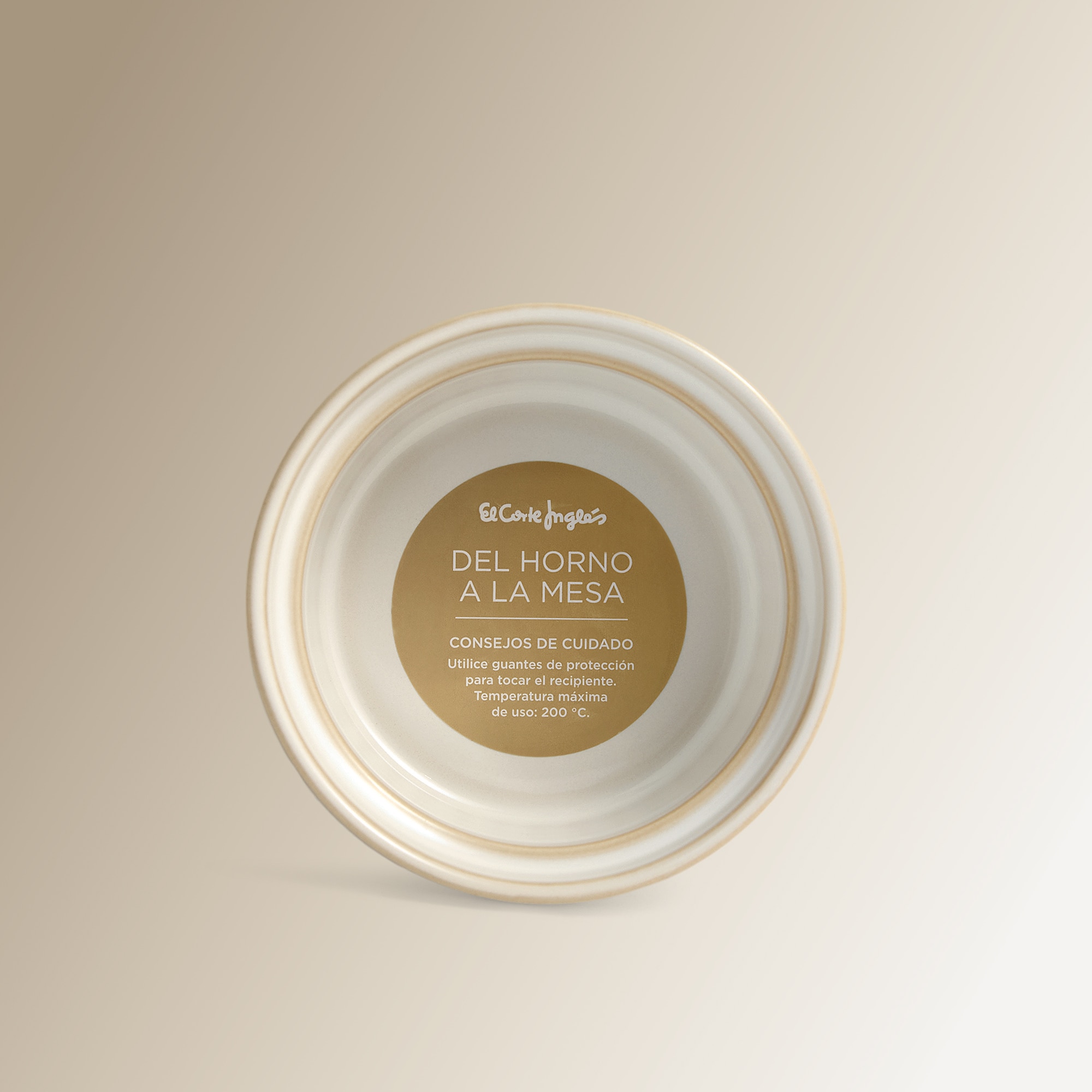 Ramequim de Cerâmica Rome Bege-4