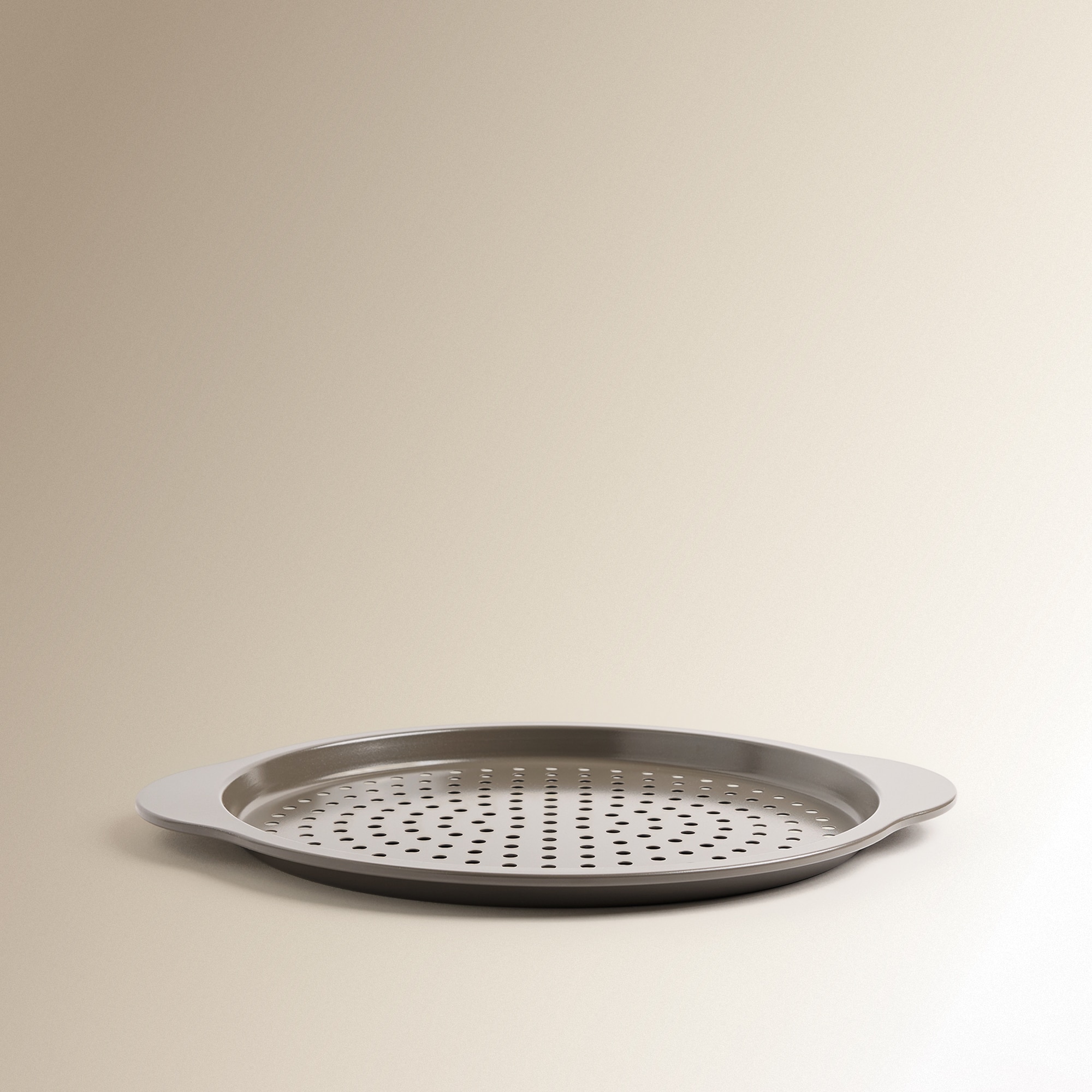 Tabuleiro para Pizza de Aço Cinzento-2
