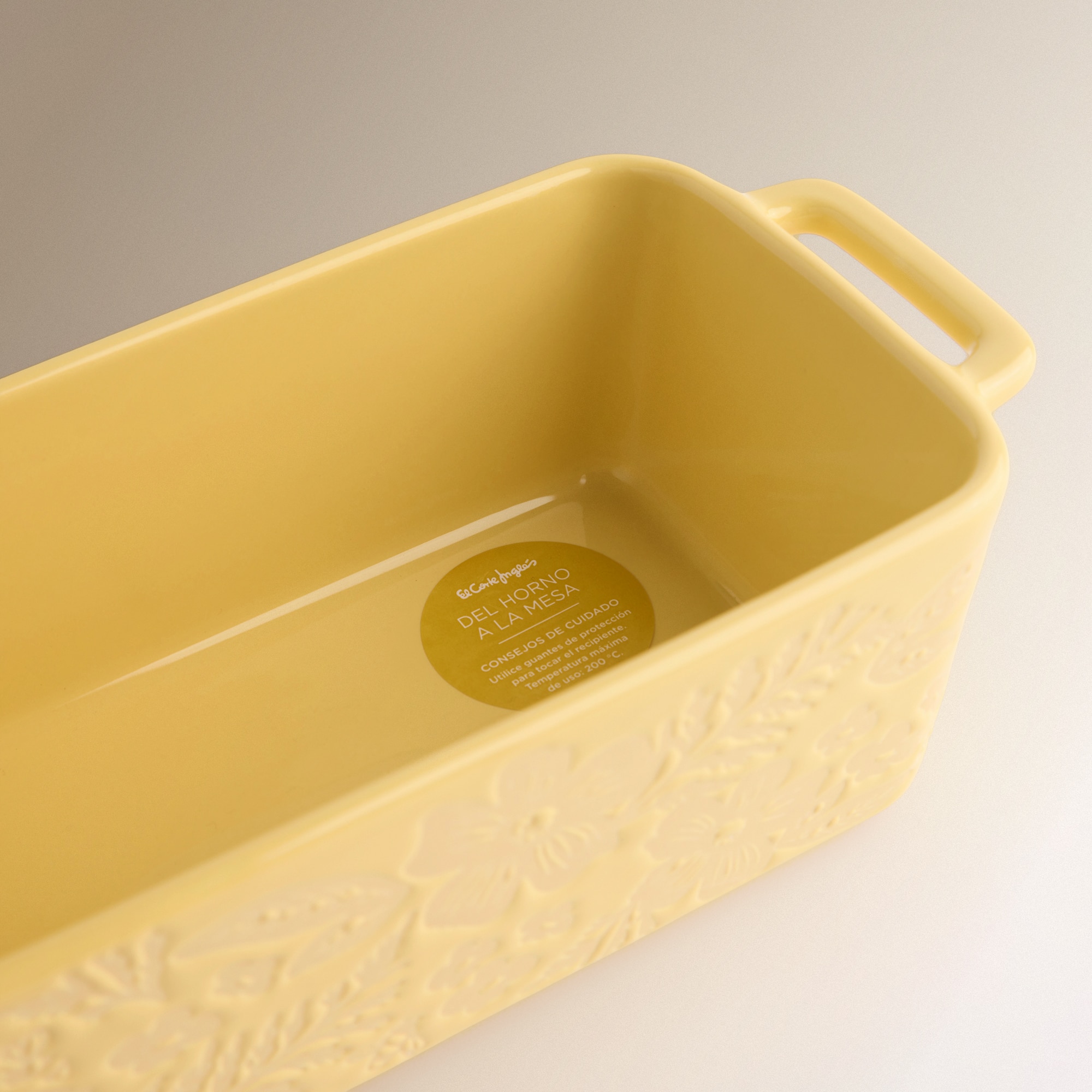 Tabuleiro de Forno Bakery Amarelo-3