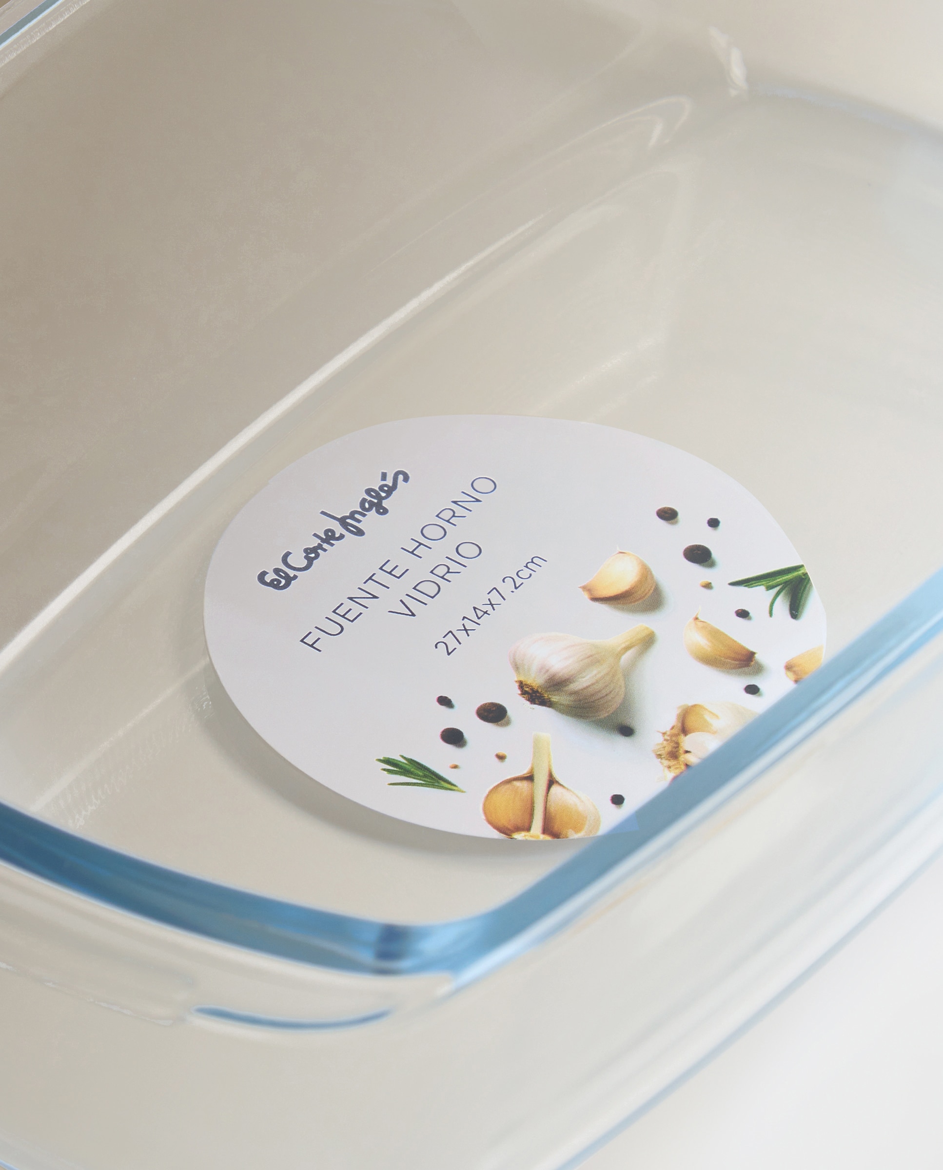 Travessa Cake de Borossilicato Transparente-3