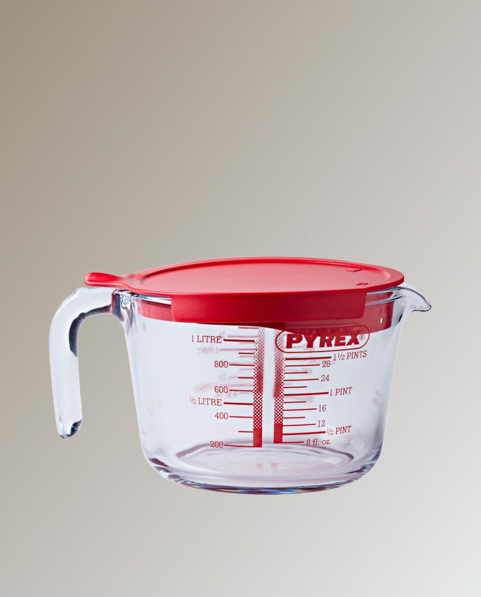 Jarro Medidor com Tampa Cook & Enjoy Vermelho-2