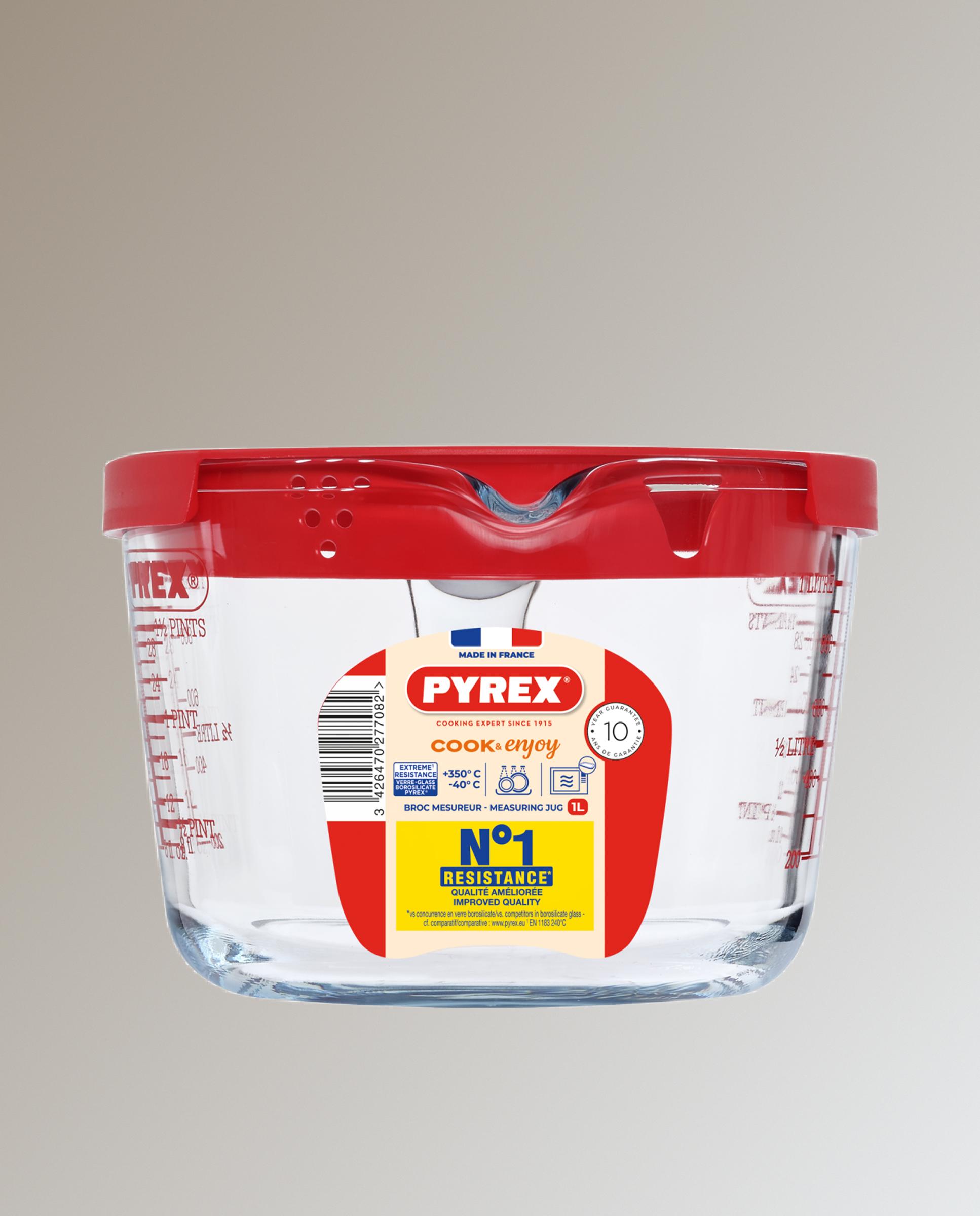 Jarro Medidor com Tampa Cook & Enjoy Vermelho-3