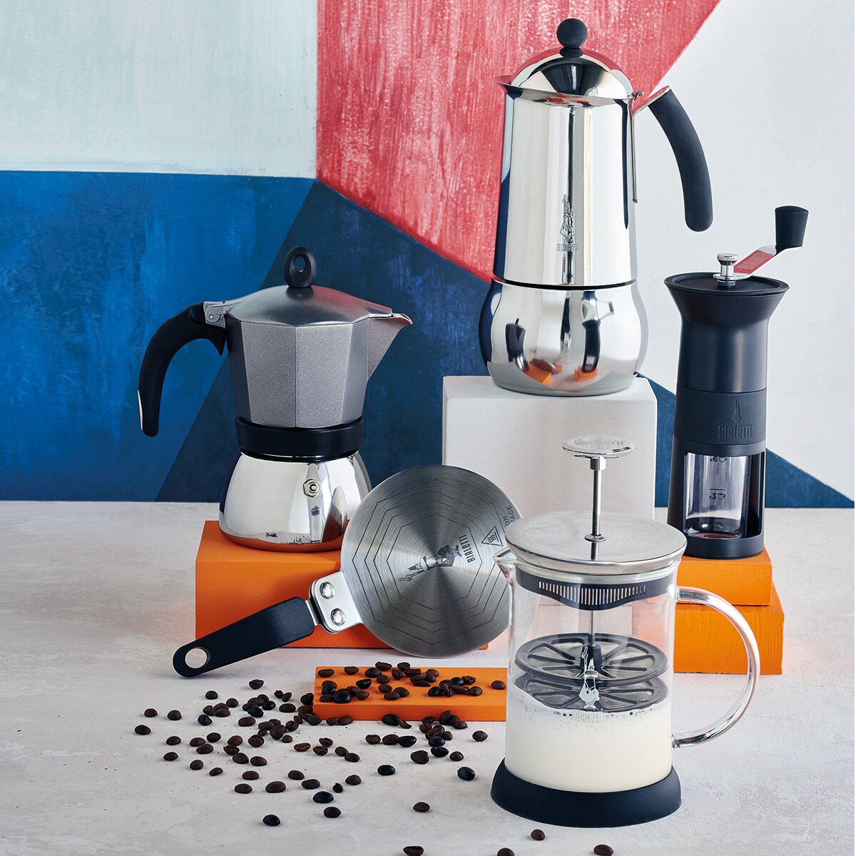 Jarra batedeira de leite Bialetti Transparente-4