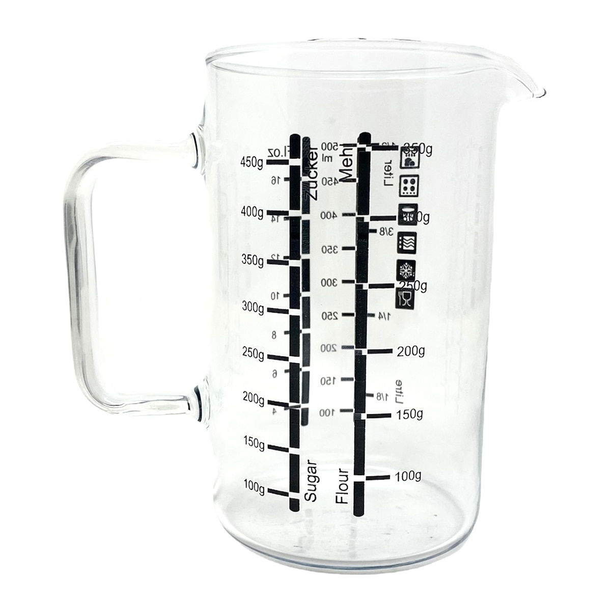 Imagem 0 de Jarro Medidor de Borossilicato Apto para Vitrocerâmica