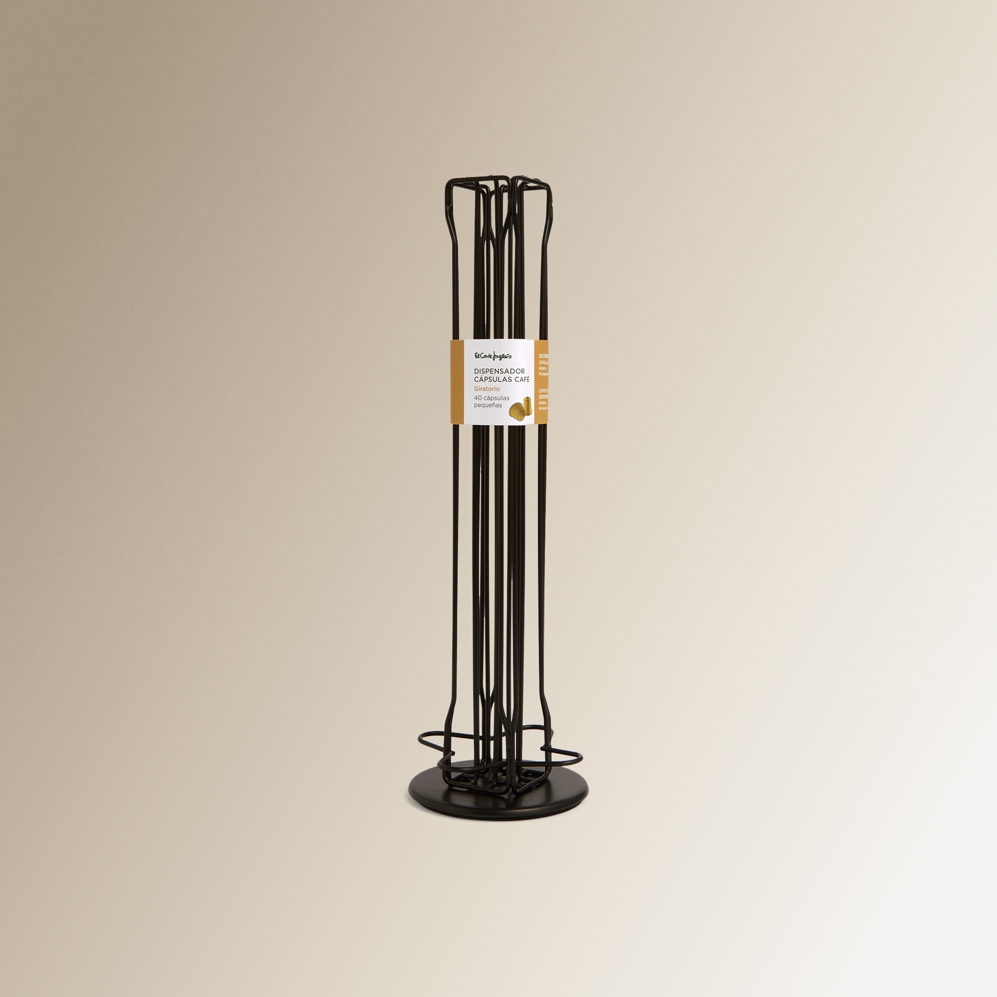 Rack para Cápsulas de Café Preto-4