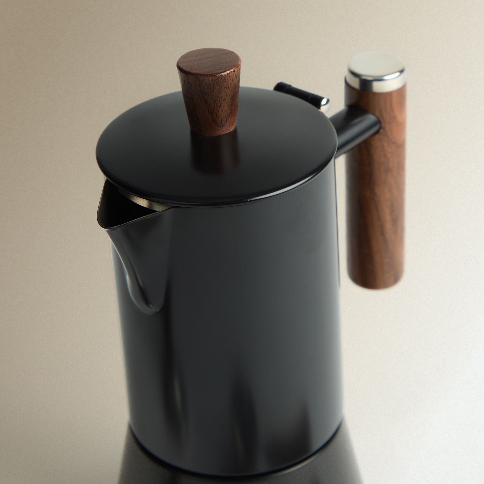 Conjunto de cafeteira + 2 acessórios Preto-4