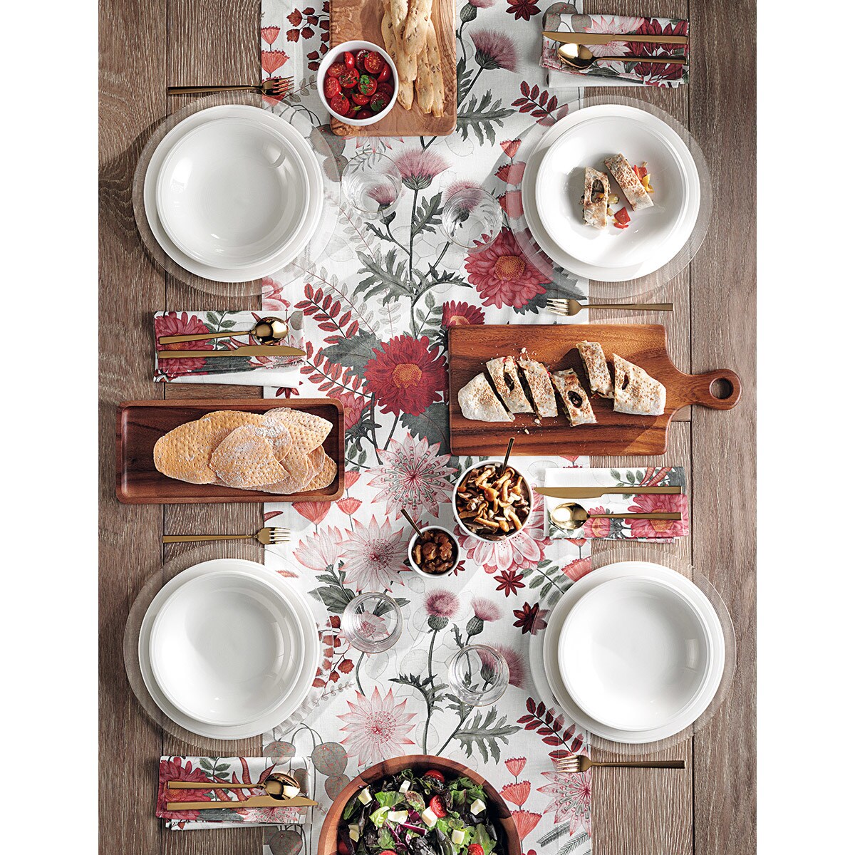 Bandeja Acácia El Corte Inglés Castanho-4