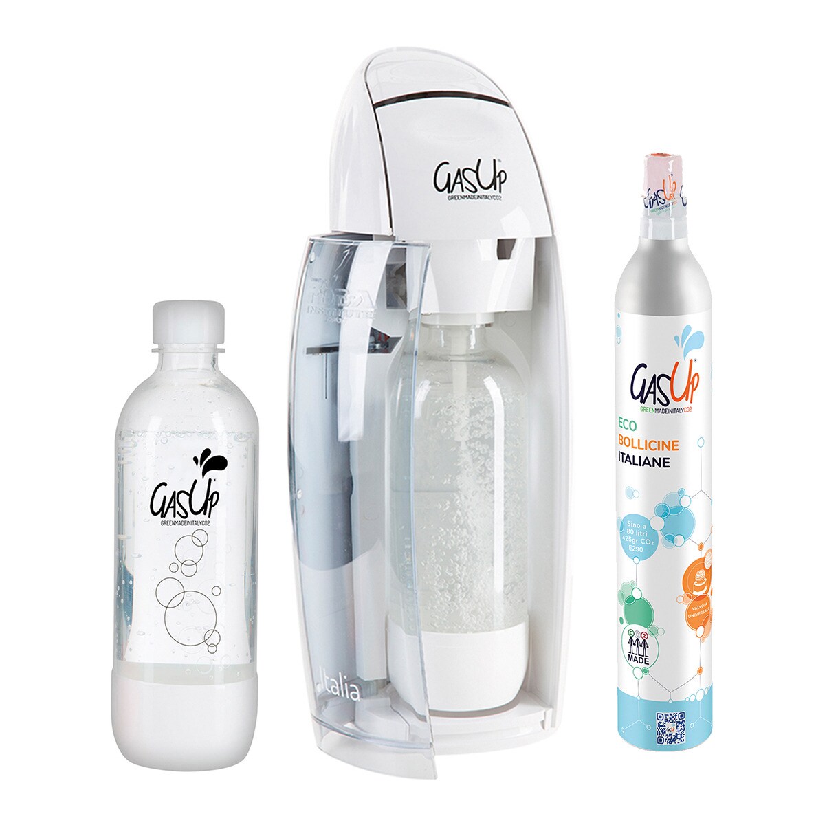 Kit gasificador de agua Italia GasUp - Blanco Blanco-1