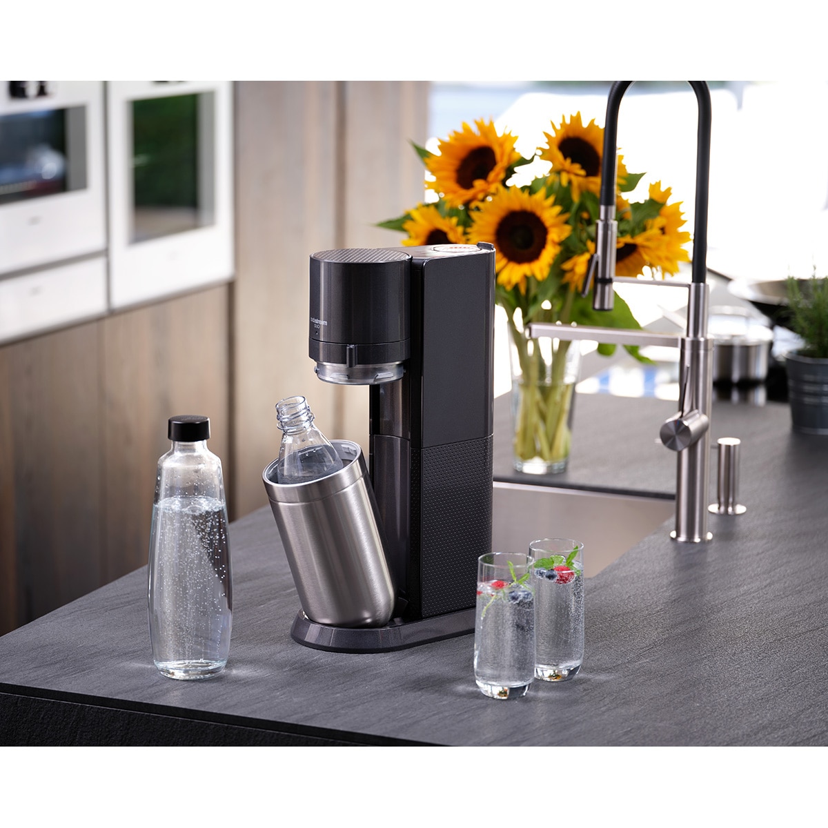 Máquina Duo para Carbonatar Água Preto-9