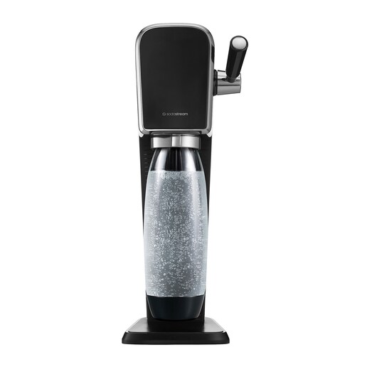 Máquina para gasificar agua con cilindro y bote negro Art SodaStream