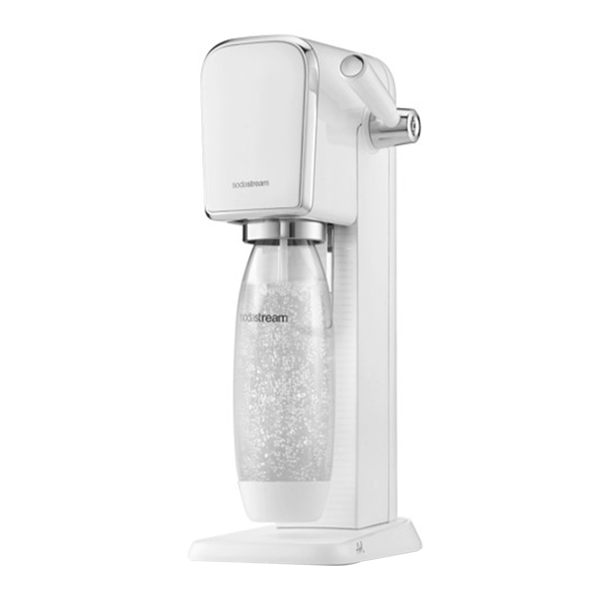 Sodastream - Máquina para gasificar agua con cilindro y bote blanco Art SodaStream.