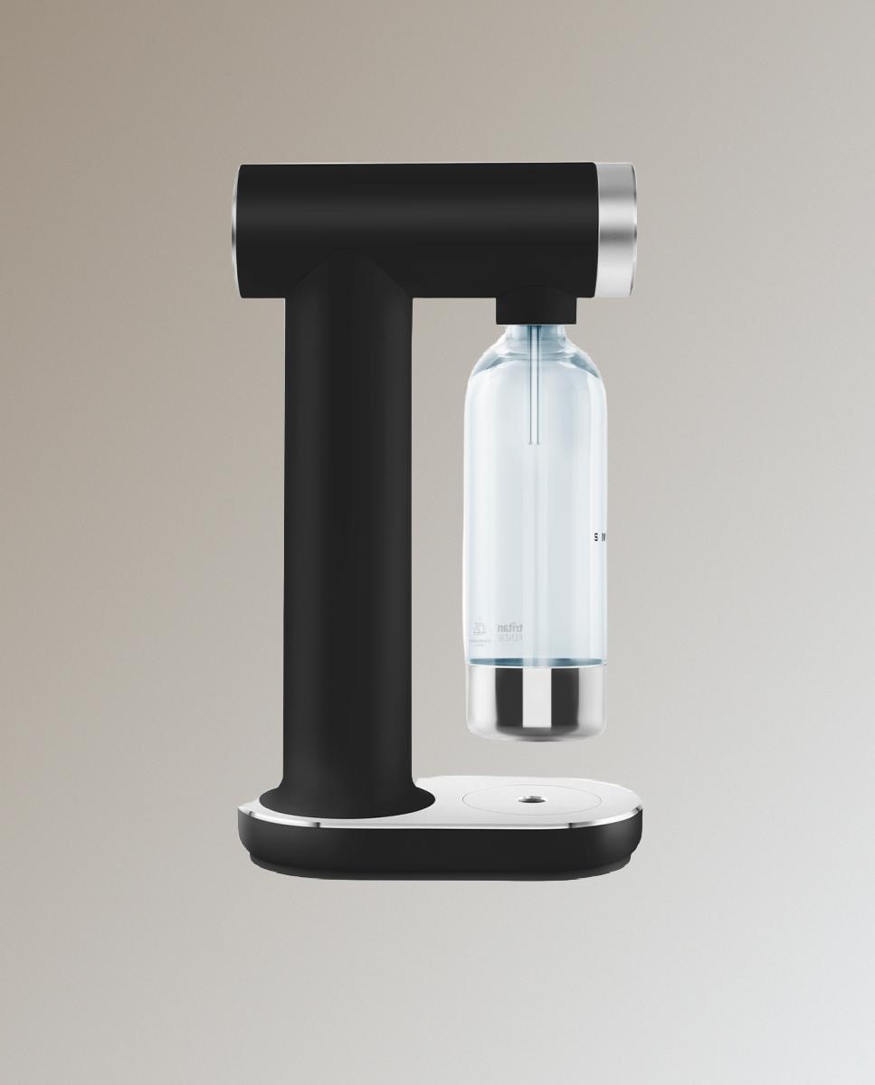 Máquina gasificadora de agua blanco Collezione Smeg - Negro Negro-5