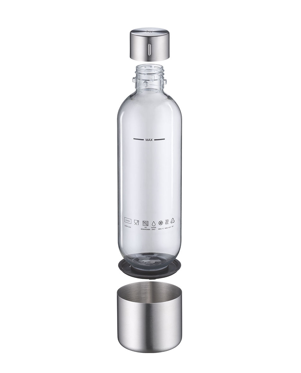 Máquina automática de água com gás Element One WMF – 3 níveis de gaseificação Metálico-4