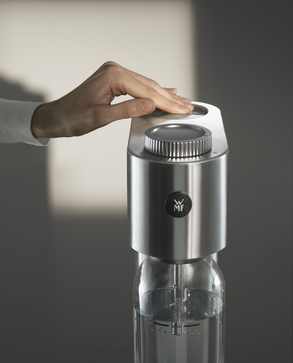 Máquina automática de água com gás Element One WMF – 3 níveis de gaseificação Metálico-5