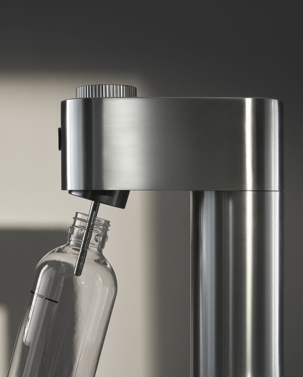Máquina automática de água com gás Element One WMF – 3 níveis de gaseificação Metálico-8