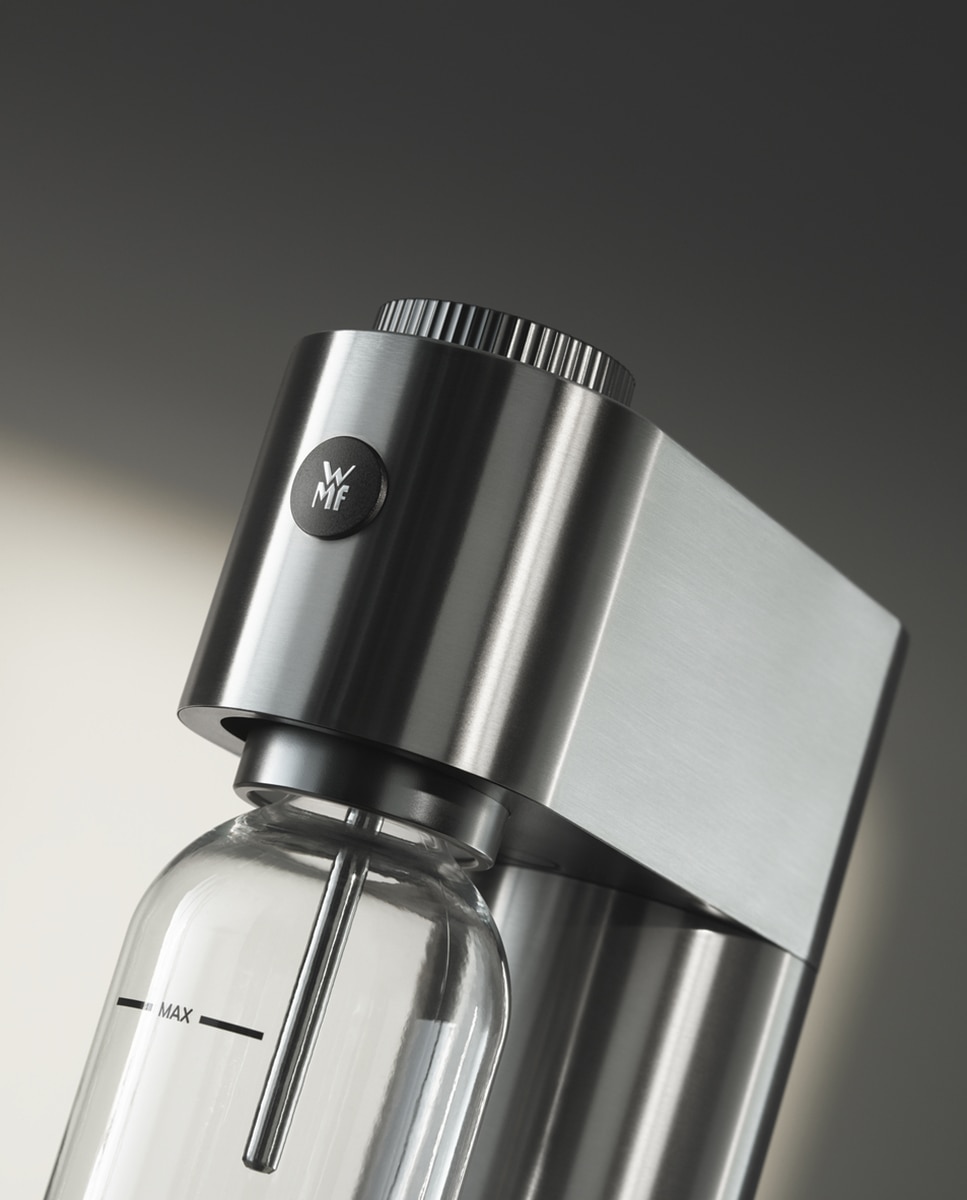 Máquina automática de água com gás Element One WMF – 3 níveis de gaseificação Metálico-9