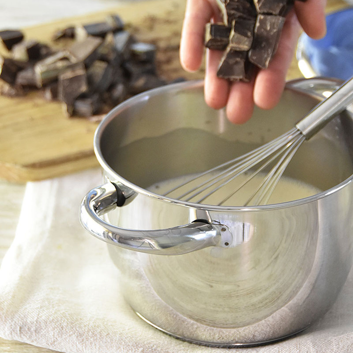 Batería de cocina de 5 piezas con tapa de vidrio Óptima Monix Acero-6