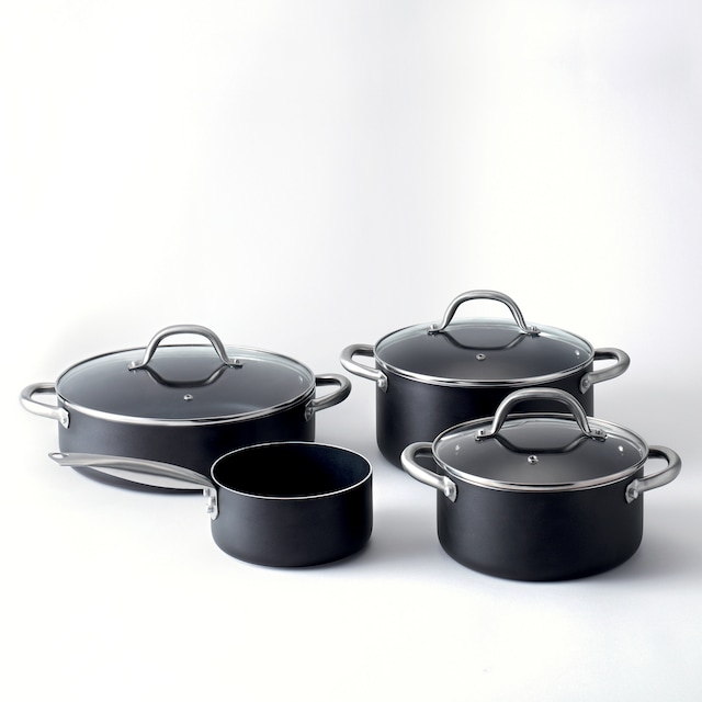 Imagen 0 de Batería de cocina de 4 piezas Aluminio Basics El Corte Inglés