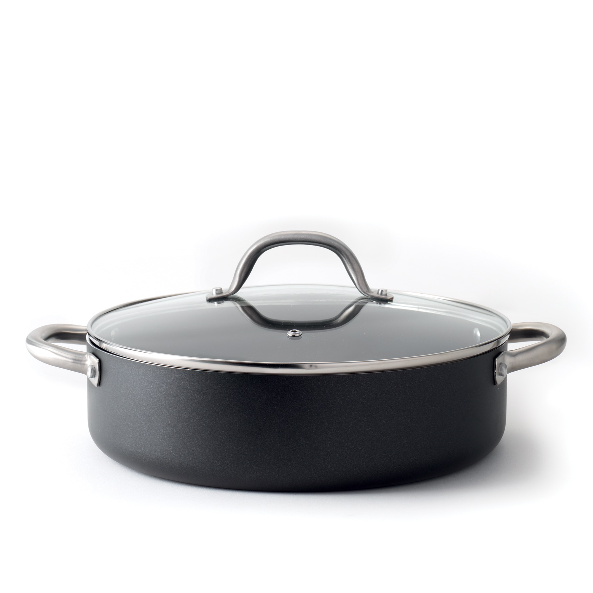 Batería de cocina de 4 piezas Aluminio Basics El Corte Inglés Negro-5