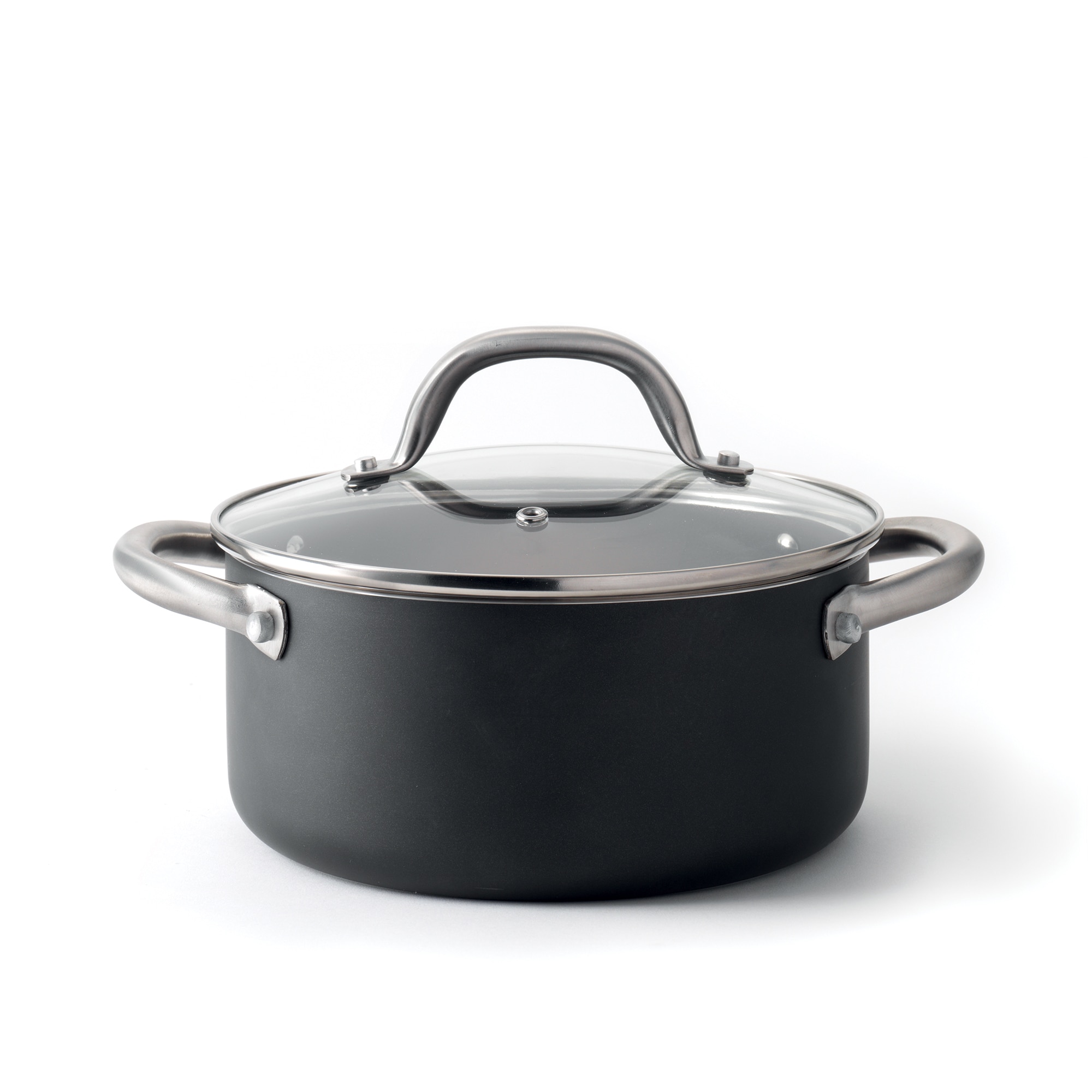 Batería de cocina de 4 piezas Aluminio Basics El Corte Inglés Negro-6