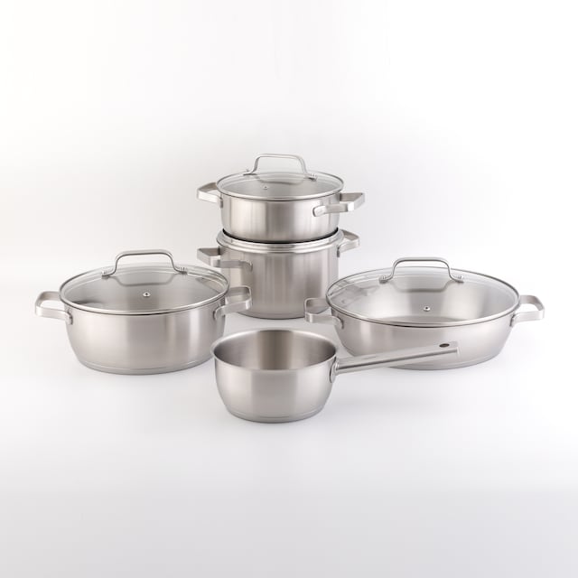 Imagem 0 de Trem de Cozinha de 5 Peças de Aço Inoxidável sem Antiaderente Smart