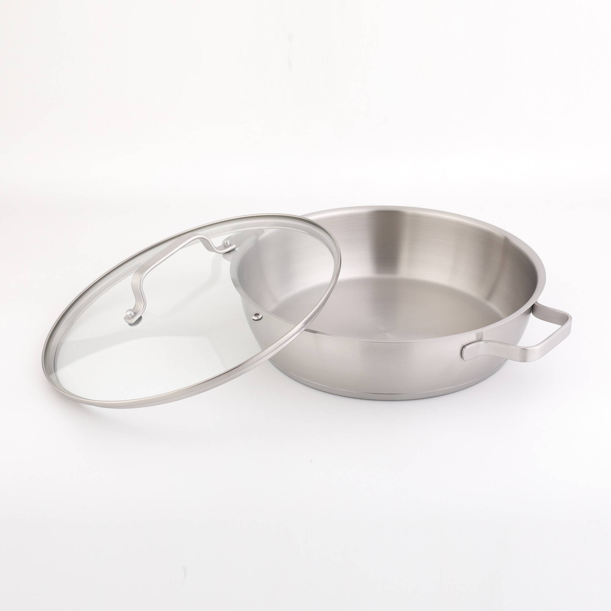 Trem de Cozinha de 5 Peças de Aço Inoxidável sem Antiaderente Smart Aço-3