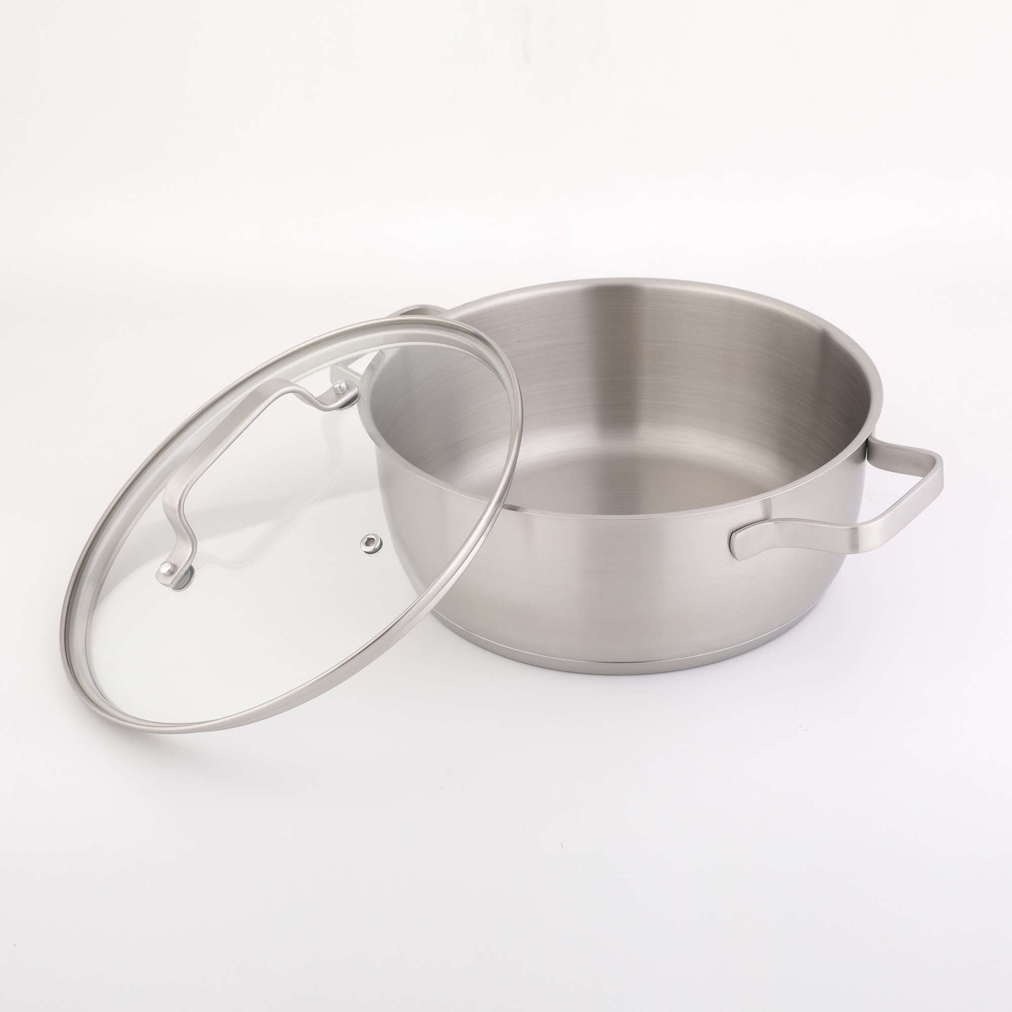 Trem de Cozinha de 5 Peças de Aço Inoxidável sem Antiaderente Smart Aço-13