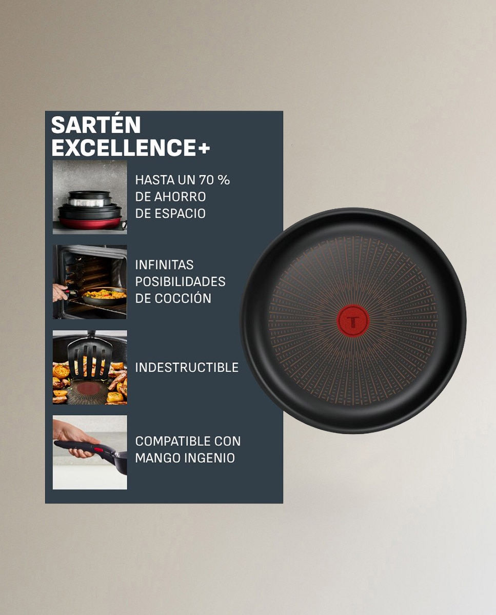 Conjunto Ingenio Excellence Fusion 8 Peças Preto-4