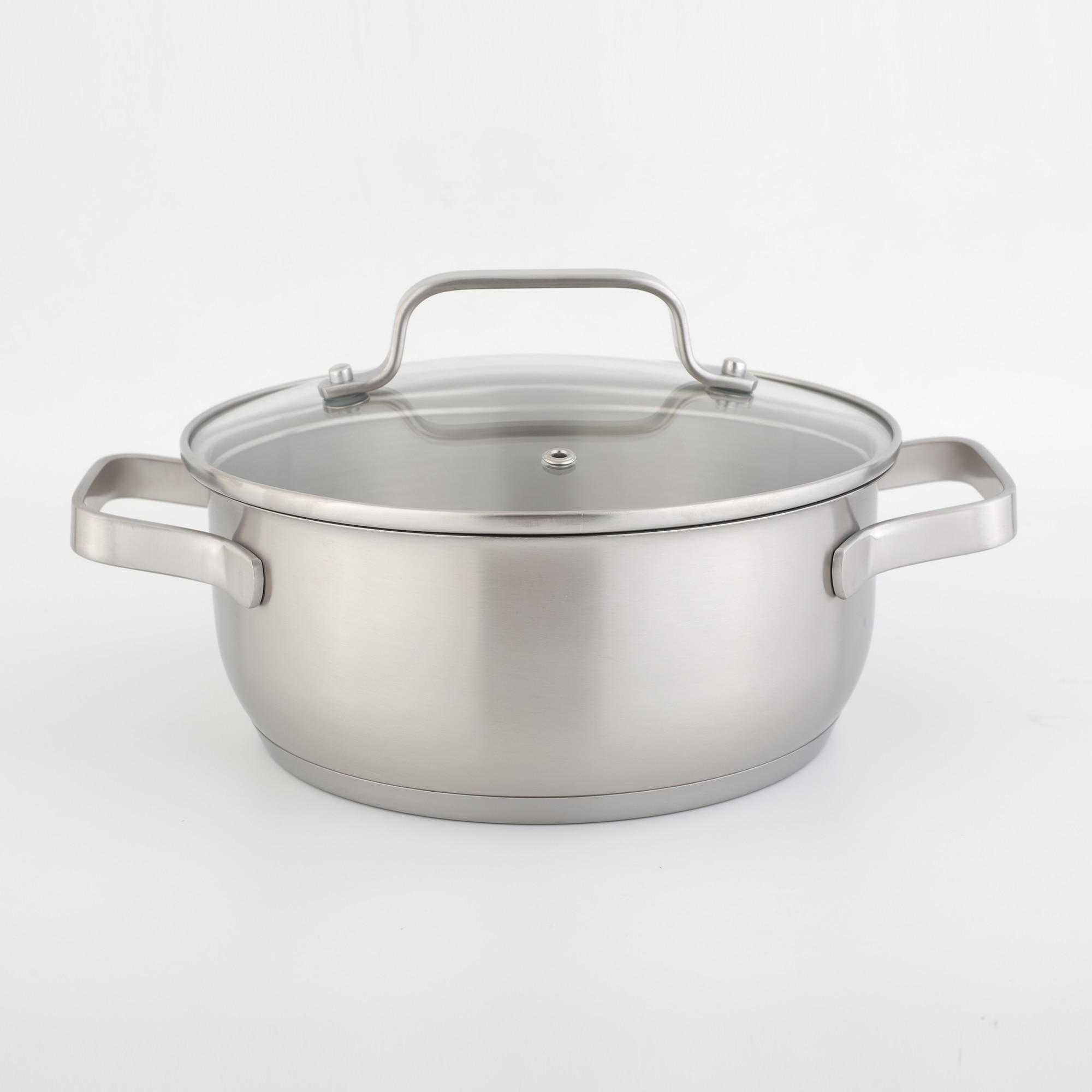 Imagem 0 de Caçarola de Aço Inoxidável sem Antiaderente com tampa Smart