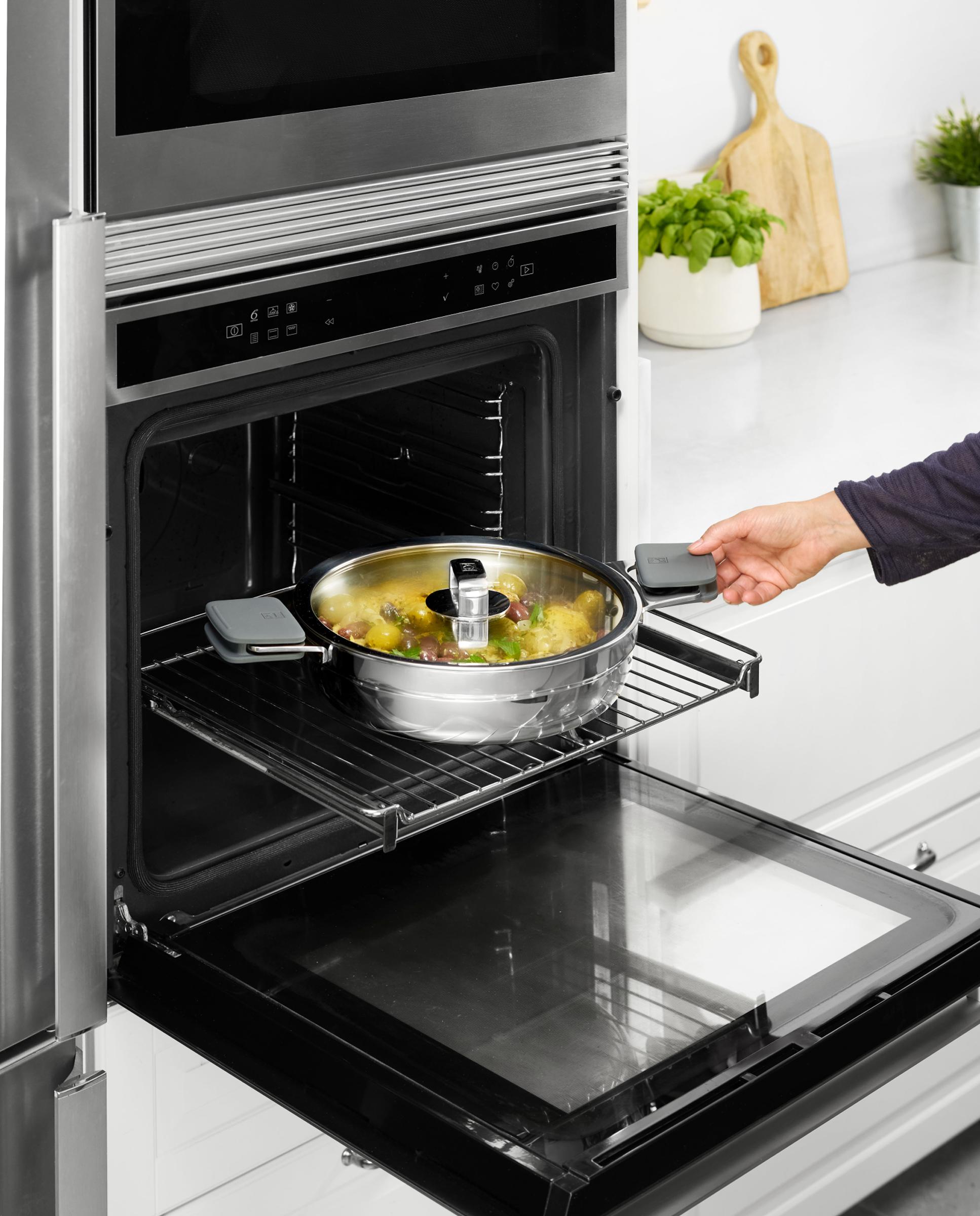 Imagen 4 de Cacerola alta Bra Compac Inox 24 cm - Acero Acero