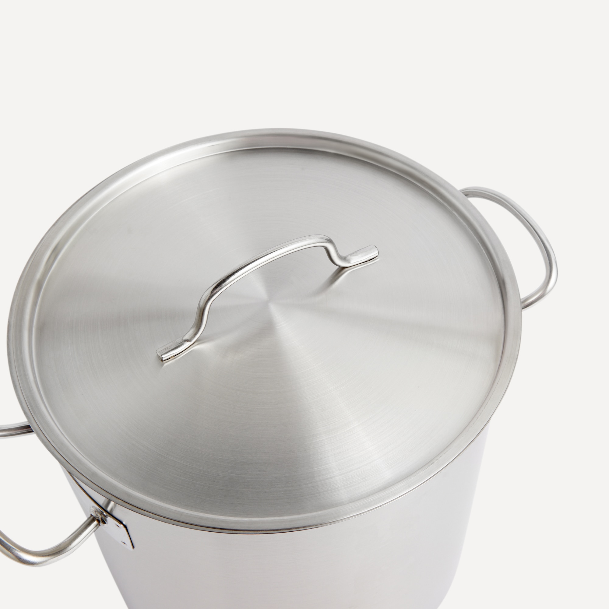 Tacho Liso com Tampa XL de Aço Inoxidável Aço-2