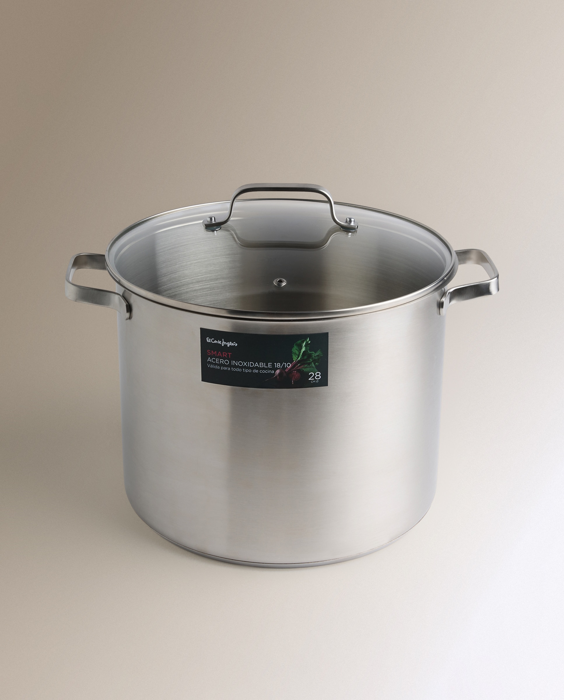 Panela de Aço Inoxidável sem Antiaderente Smart Aço-5