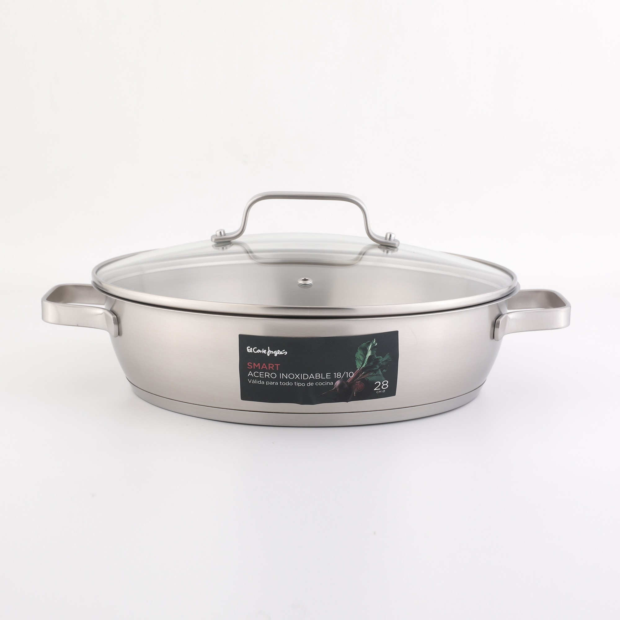 Assador de Aço Inoxidável sem Antiaderente Smart Aço-3