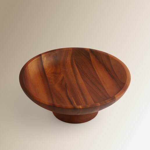 Frutero con base madera de acacia El Corte Inglés