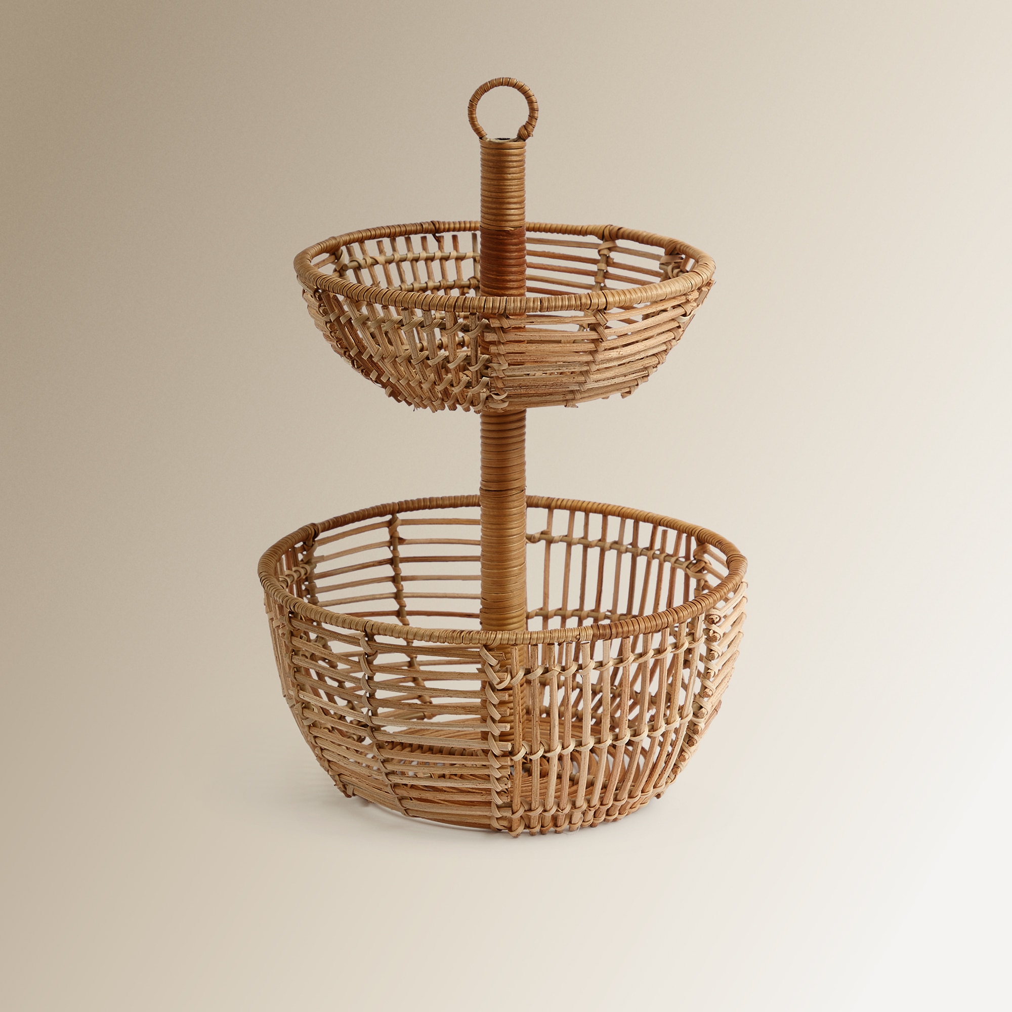 Imagem 0 de Fruteira de Rotim com 2 Andares