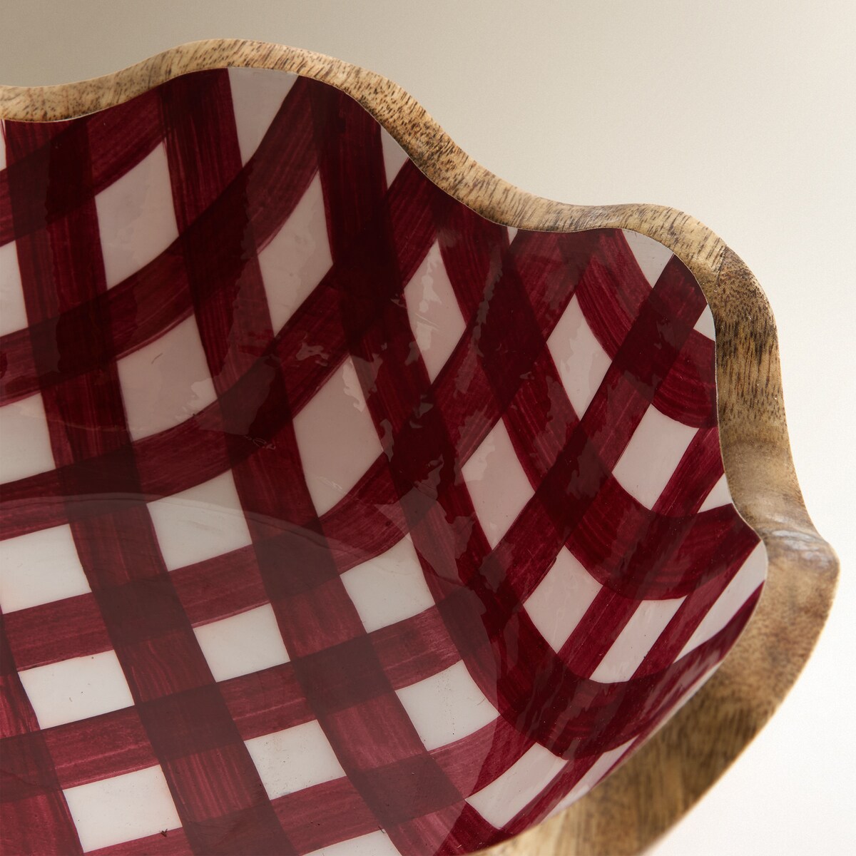 Fruteira Envernizada Farm Vermelho-4