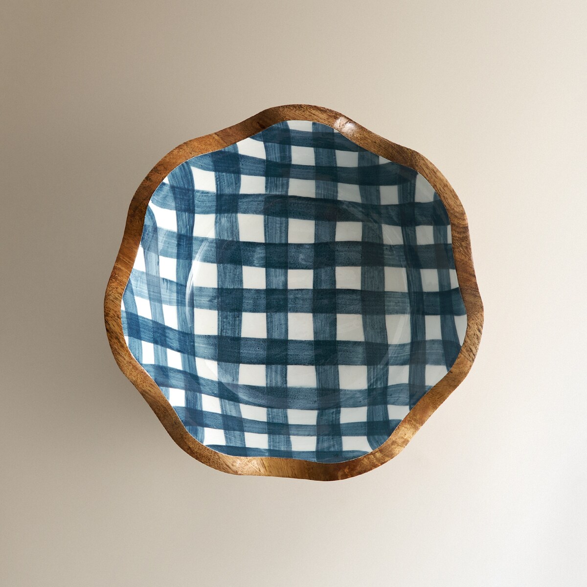 Fruteira Envernizada Farm Azul-3