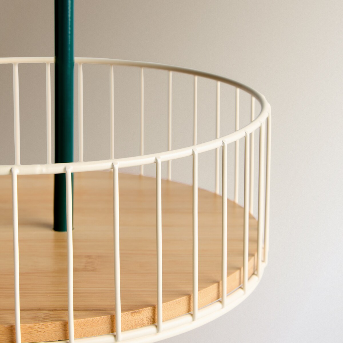 Fruteira de Dois Pisos Colors Verde-3